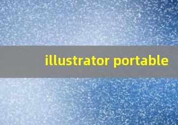 illustrator portable